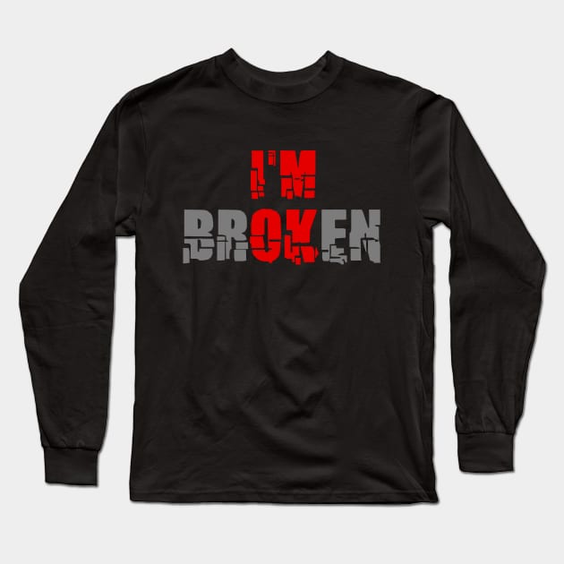 I'm Ok! Long Sleeve T-Shirt by sithlorddesigns